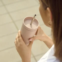 Best Stelton To Go Sip termokop med sugerør, heather heather, heather