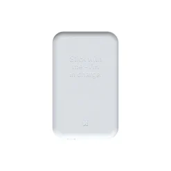 New Kreafunk toCHARGE Qi trådløs powerbank moon grey