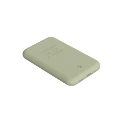 Clearance Kreafunk toCHARGE Qi trådløs powerbank dusty olive