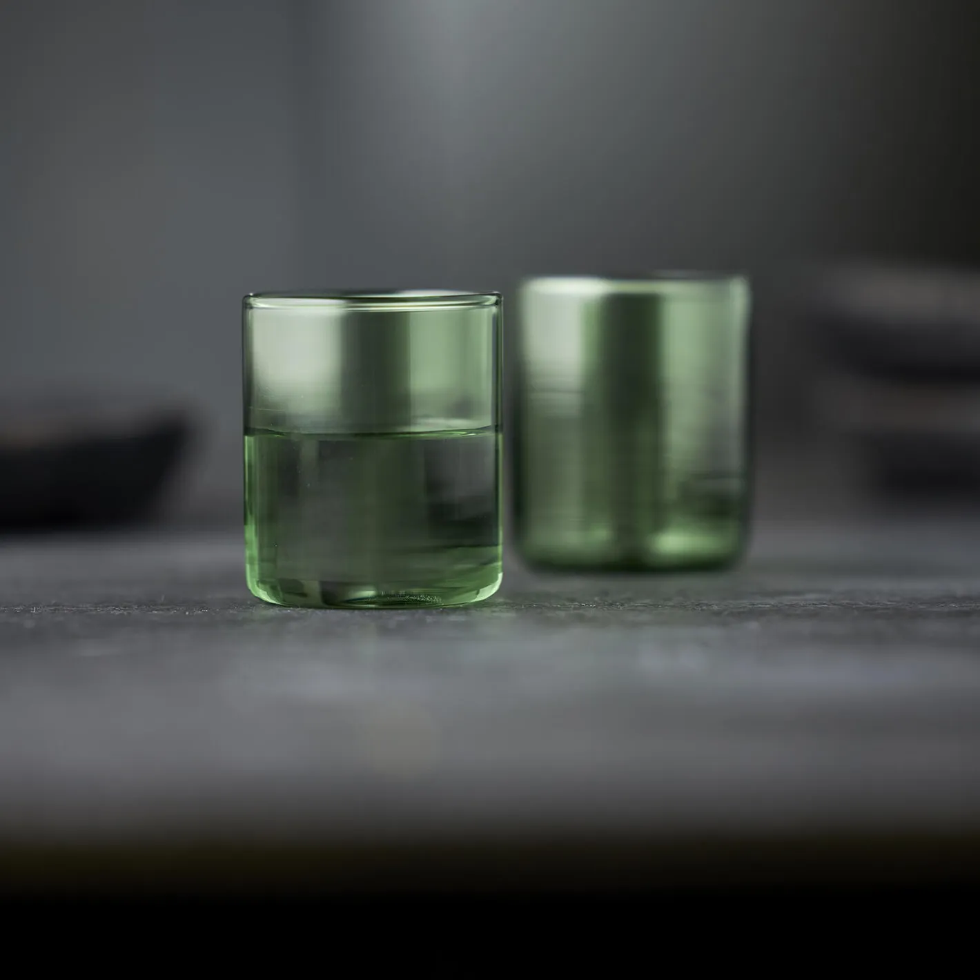 Online Lyngby Glas Torino shotglas 2 stk., grøn grøn
