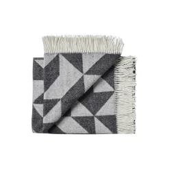Sale Silkeborg Uldspinderi Twist a Twill plaid, 01041 dark grey