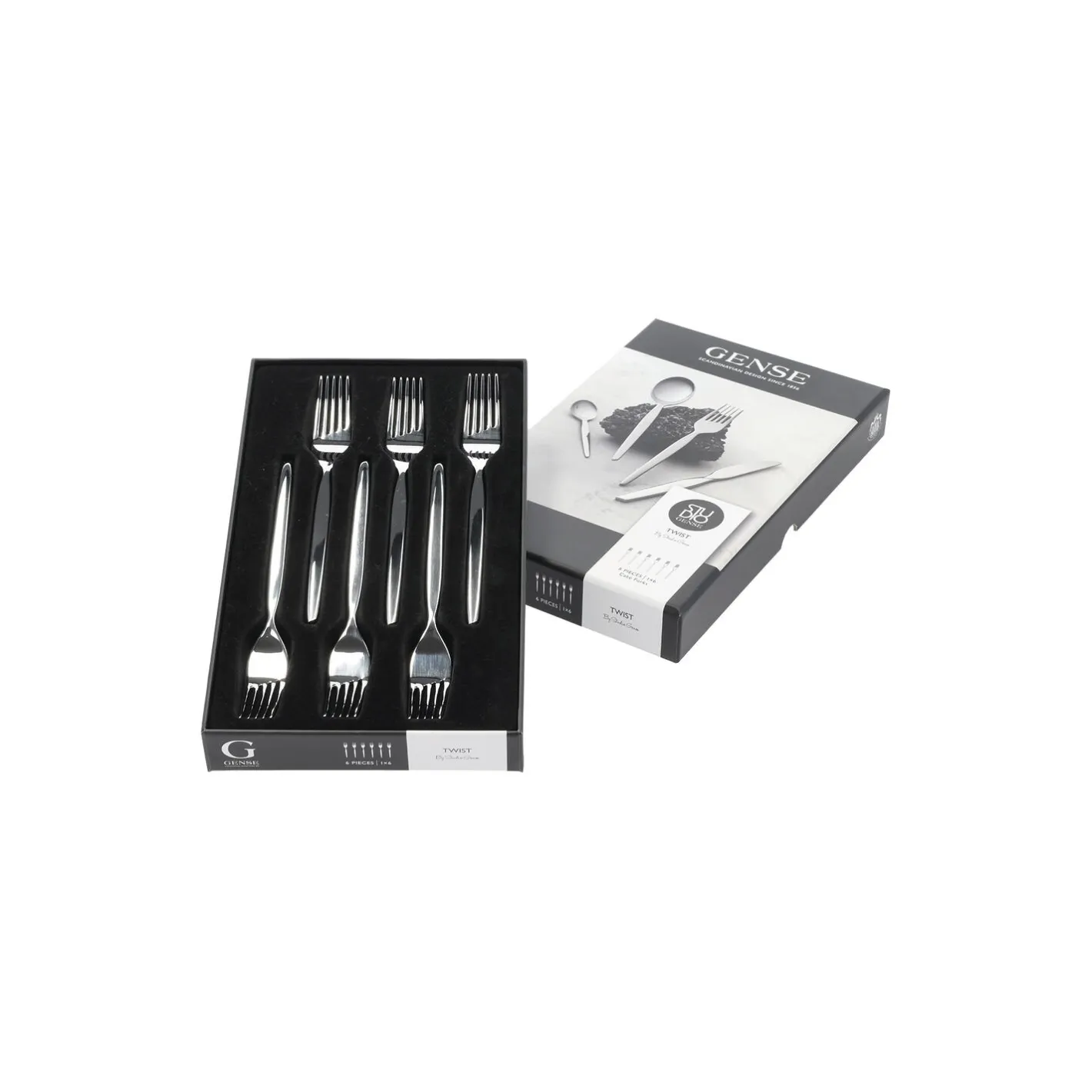 Sale Gense Twist kagegaffel 6 stk.