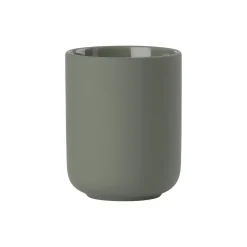 Zone Denmark Ume tandbørstekrus, olive green> Badeværelsesudstyr