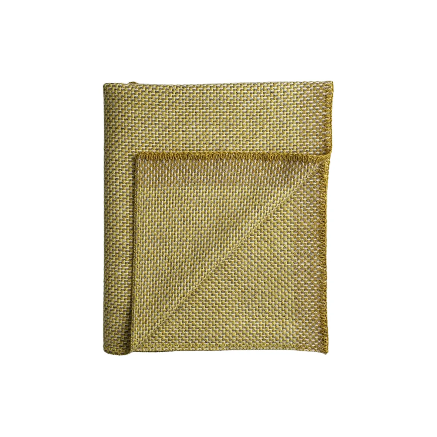 Røros Tweed UNA Half Size Throw, ochre