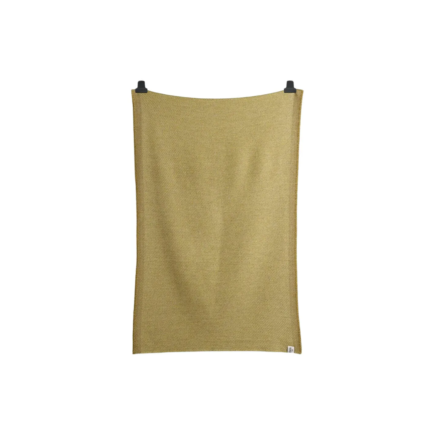 Røros Tweed UNA Half Size Throw, ochre