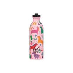 Outlet 24Bottles Urban Drikkeflaske med Sports Låg og Stone Finish, magic friends