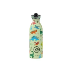 24Bottles Urban Drikkeflaske med Sports Låg, jurassic friends> To Go