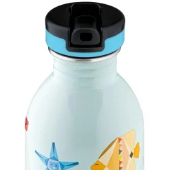 24Bottles Urban Drikkeflaske med Sports Låg, sea friends> To Go
