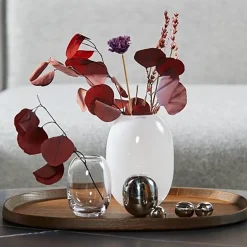 Piet Hein Vase glas, opal> Vaser