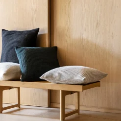 Online Røros Tweed VEGA Cushion, dark green