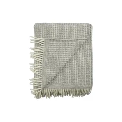 Outlet Røros Tweed VEGA Throw, grey