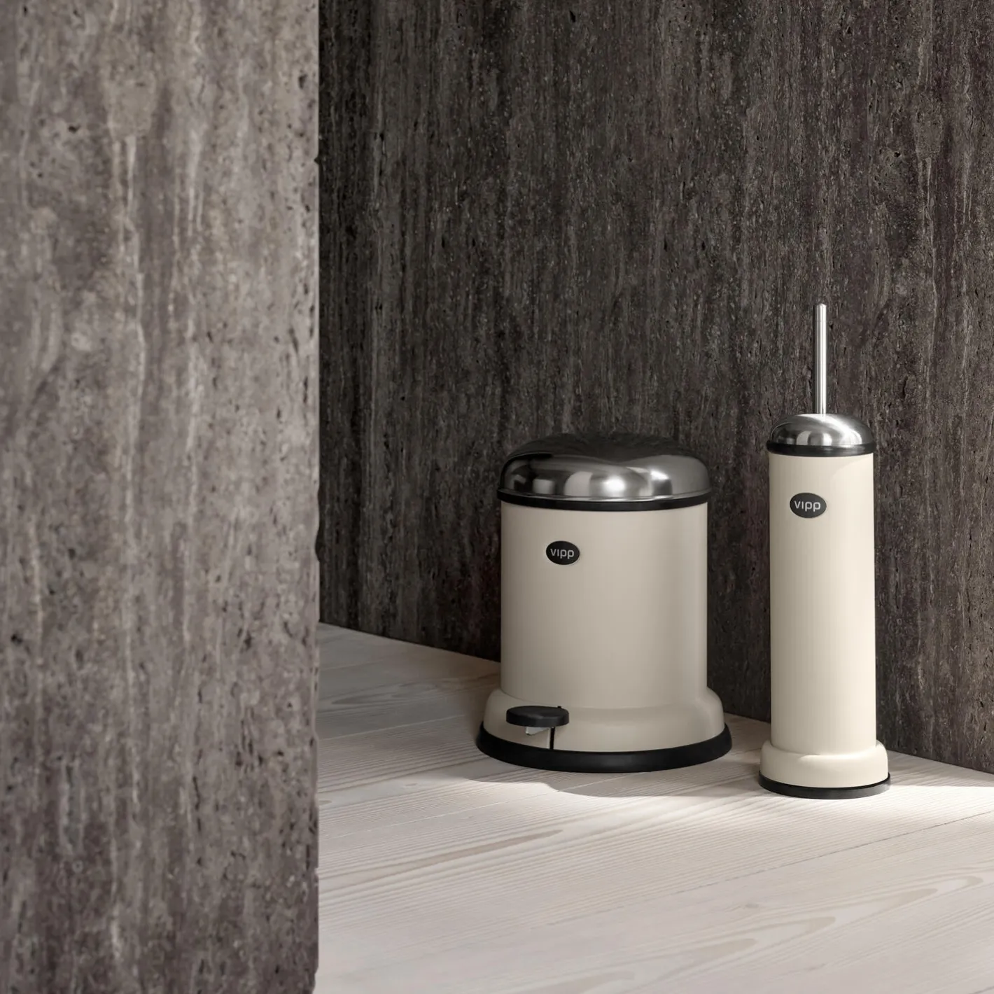 Vipp 11 toiletbørste, beige> Toiletbørster