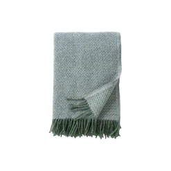 Outlet Klippan Yllefabrik Vito plaid, green