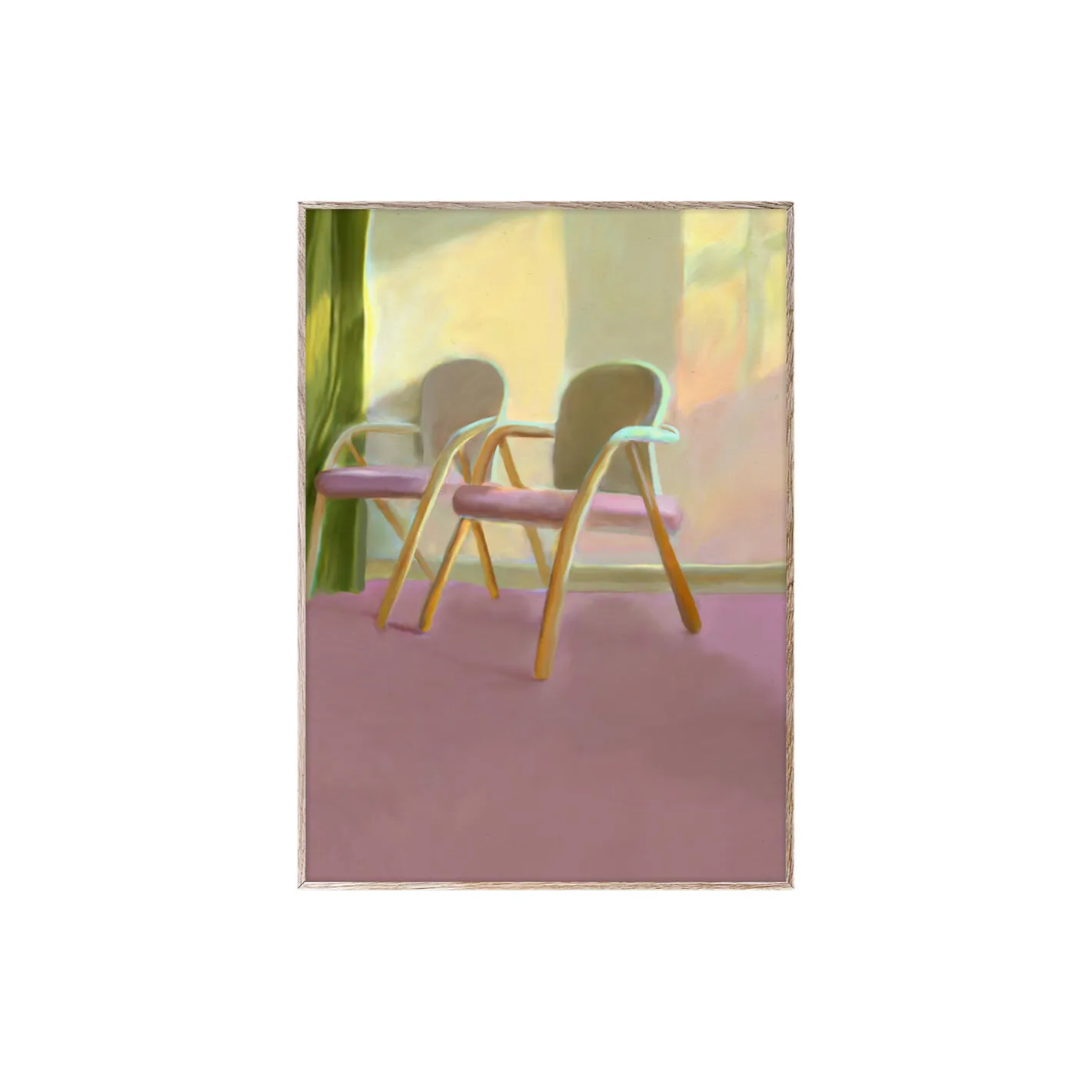 Online Paper Collective Waiting Room plakat