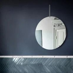 Hot MOEBE Wall Mirror, chrome
