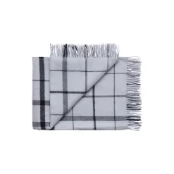 Clearance Silkeborg Uldspinderi Warp and Weft plaid, 02105 stable - concrete/midnight 02105 stable concrete/midnight