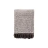 Klippan Yllefabrik Wave plaid, natural brown> Plaider
