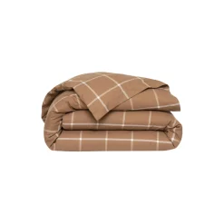 Ralph Lauren Home Windowpane dynebetræk, camel> Sengetøj