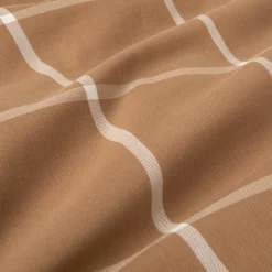 Ralph Lauren Home Windowpane dynebetræk, camel> Sengetøj