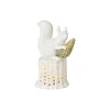Dottir Nordic Design Winter Stories Squirrel on Tree Stumb fyrfadsstage> Lysestager