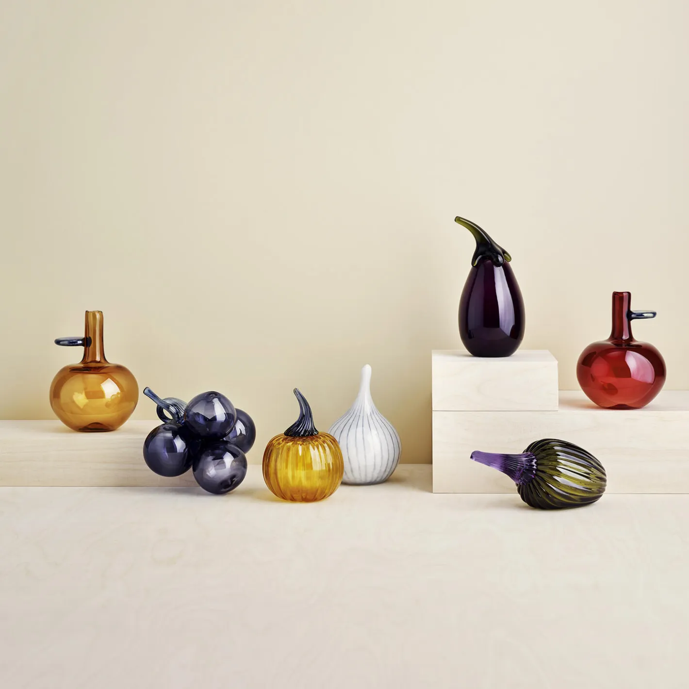Iittala Zucchini glasfigur, moss green> Figurer & Glaskunst