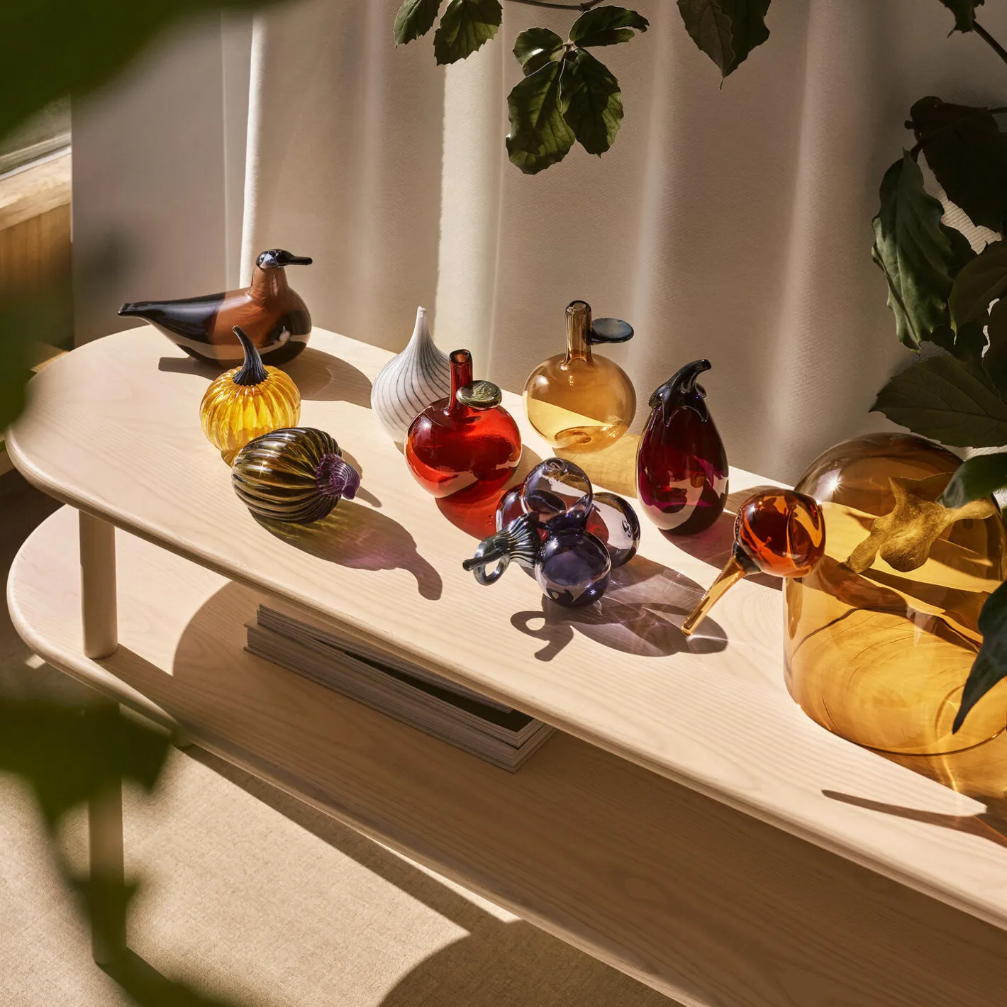 Iittala Zucchini glasfigur, moss green> Figurer & Glaskunst